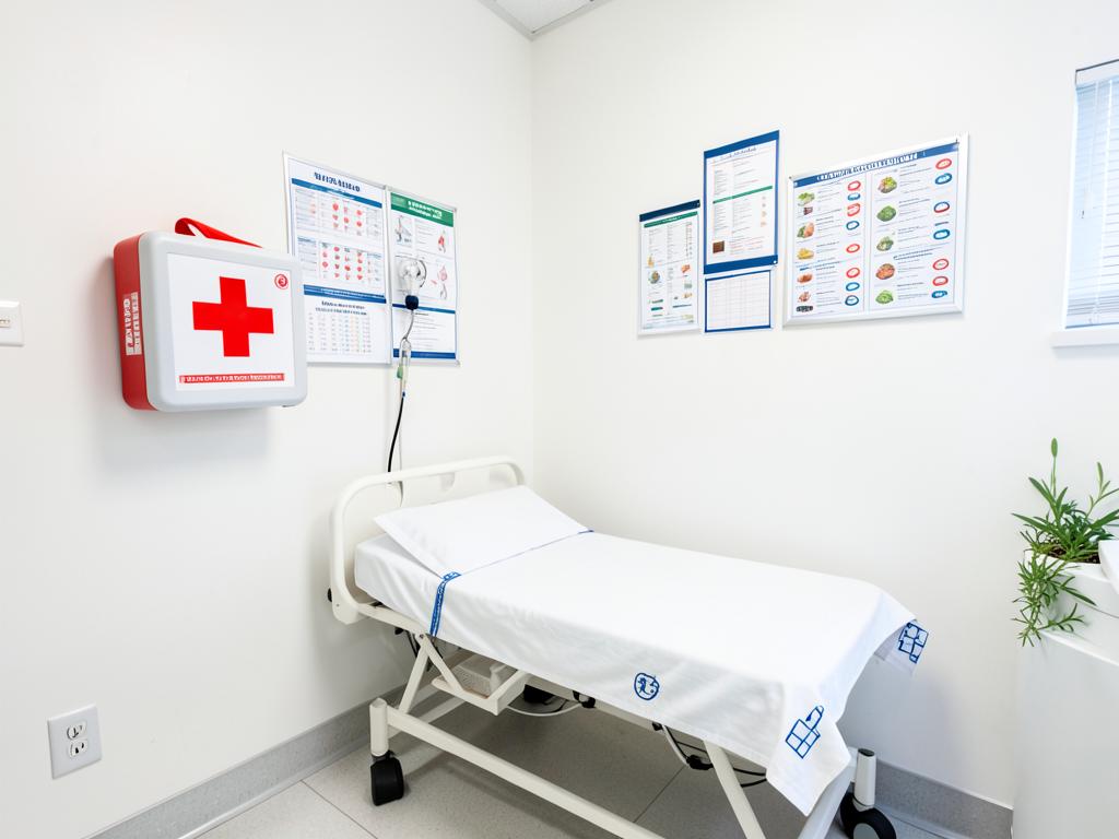 Medical Facilities at The Zion Public School, Gobardanga