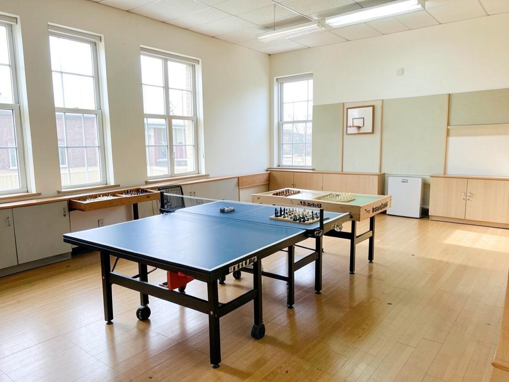 Indoor Sports Room at The Zion Public School, Gobardanga